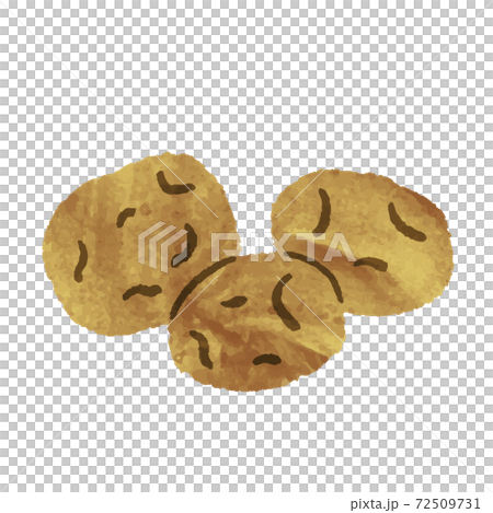 Watercolor style potato illustration material Watercolor style potato illustration material 72509731