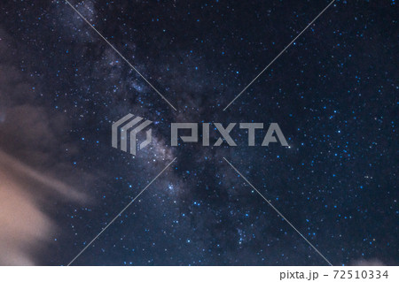 Abstract Milky Way on the sky in the night time 72510334
