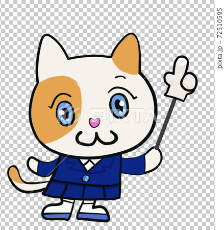 Pointing cat (right) Pointing cat (right) 72510595