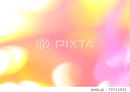 赤色・黄色系抽象的背景 丸ボケ・玉ボケ 赤色・黄色系抽象的背景 丸ボケ・玉ボケ 72511032