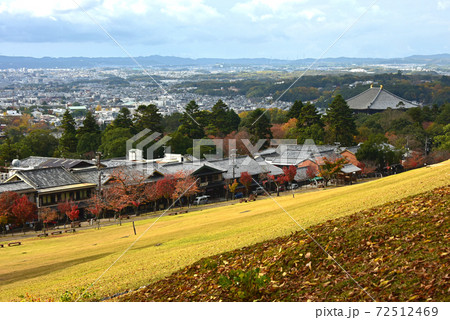 奈良県 奈良公園の風景 東大寺 奈良県 奈良公園の風景 東大寺 72512469