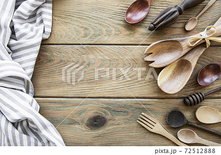 Wooden cutlery kitchen ware 72512888