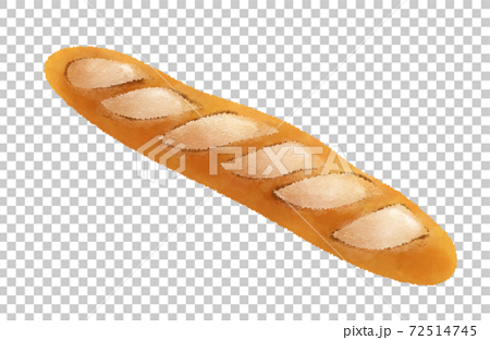 パン バケット フランスパン01のイラスト素材