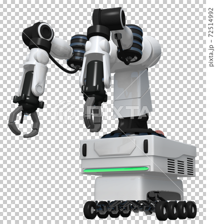 産業ロボットのイラスト素材