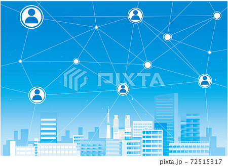 ネットワーク イメージ 背景 ネットワーク イメージ 背景 72515317
