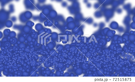 CGパーティカル　浮遊する多数のパーティカル背景素材 72515875