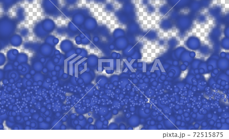 CGパーティカル　浮遊する多数のパーティカル背景素材 72515875