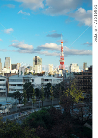 東京タワーを望む風景 72516961
