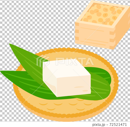 漏勺豆腐和一盒大豆 漏勺豆腐和一盒大豆 72521471