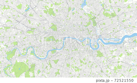 City map London, color detailed urban road plan, vector illustration City map London, color detailed urban road plan, vector illustration 72521550