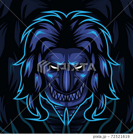 Demon mascot sport logo design. Devil mascot vector illustration logo. Evil mascot design, Emblem design for esports team. Vector illustration. Demon mascot sport logo design. Devil mascot vector illustration logo. Evil mascot design, Emblem design for esports team. Vector illustration. 72521619