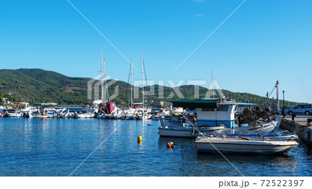 Sea port in Neos Marmaras, Greece Sea port in Neos Marmaras, Greece 72522397