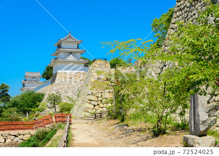 明石市　明石城の景観 72524025