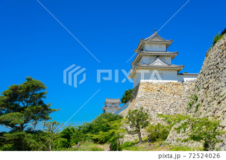 明石市　明石城の景観 72524026