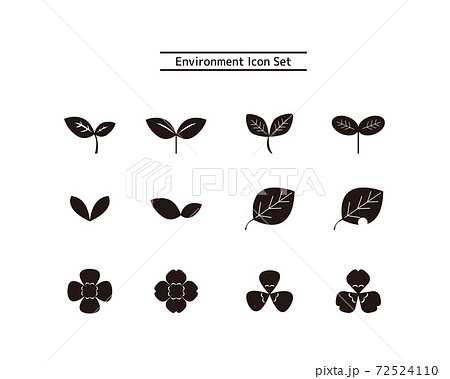 環境 エコロジー ベクターイラストセットのイラスト素材 72524110 Pixta