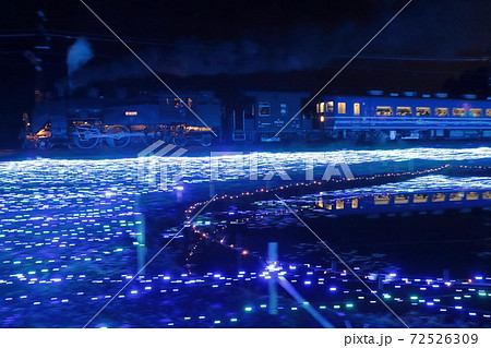 イルミネーションの海を駆け抜けるSL大樹号_2020/12/12撮影 72526309