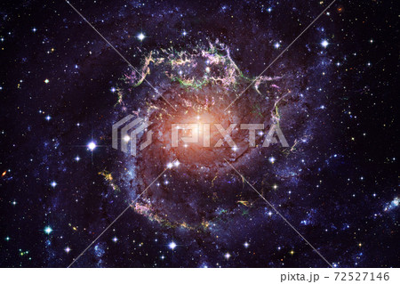 Endless universe. Elements of this image furnished by NASA. 72527146