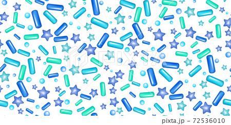 Sweet confetti seamless pattern Sweet confetti seamless pattern 72536010