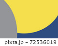 Three color background of trendy colors 2021 and 2020. Yellow, grey and classic blue. 72536019