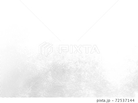 箔　銀箔　グレー　白　ハーフトーン　（背景素材） 72537144