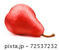 Fresh red pear isolated on white 72537232