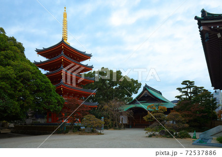 東長寺　五重塔 72537886