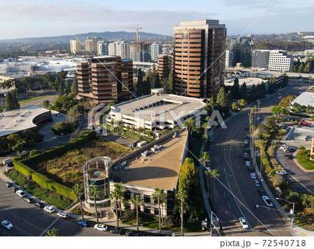 Aerial view of UTC, University City large residential and commercial, San Diego Aerial view of UTC, University City large residential and commercial, San Diego 72540718