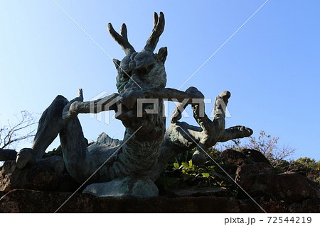 江ノ島神社の龍 72544219