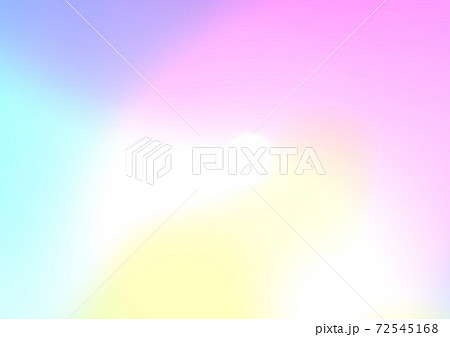 淡い虹色 レインボーの壁紙 背景のイラスト素材