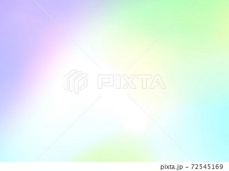 淡い虹色 レインボーの壁紙 背景のイラスト素材