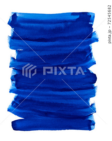 青い絵具で描いたテクスチャ素材 - 複数のバリエーションがあります 72545682