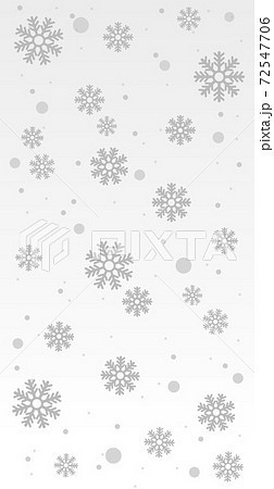 雪と結晶の幻想的な背景イメージのイラスト素材