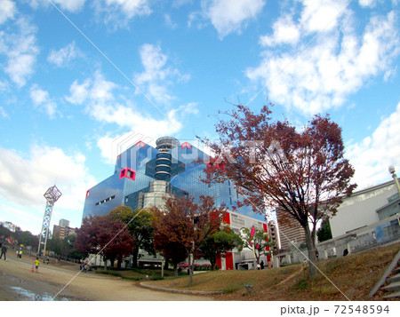 扇町公園と関西テレビ 扇町公園と関西テレビ 72548594