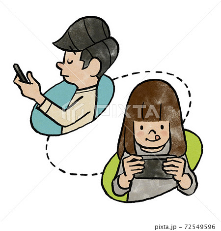インターネットで繋がる人 72549596