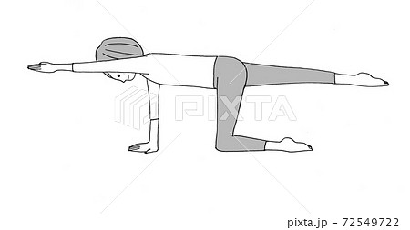 Figure 4 pose yoga hi-res stock photography and images - Alamy