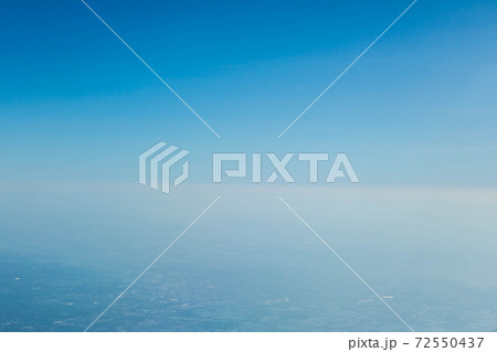 Blue sky background, top view. Blue sky background, top view. 72550437