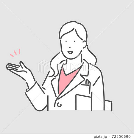 患者に説明する医師のイラスト素材のイラスト素材 患者に説明する医師のイラスト素材のイラスト素材