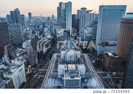 大阪駅前第三ビルからの展望 大阪駅前第三ビルからの展望 72554305