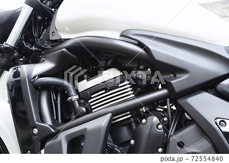650㏄バイク エンジンのクローズアップ 650㏄バイク エンジンのクローズアップ 72554840
