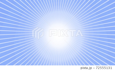 集中線～中心光　青空 72555131
