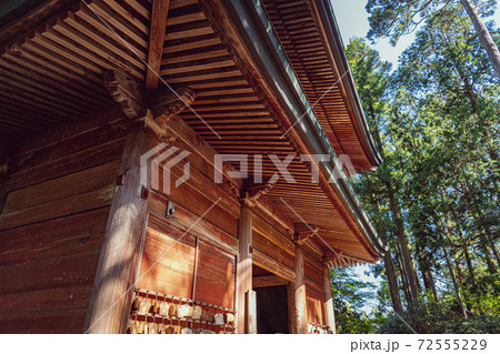 比叡山延暦寺 森の中の文殊楼 比叡山延暦寺 森の中の文殊楼 72555229