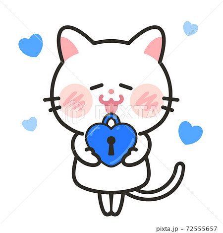 猫 愛 バレンタイン ホワイトデー イラスト素材 猫 愛 バレンタイン ホワイトデー イラスト素材 72555657