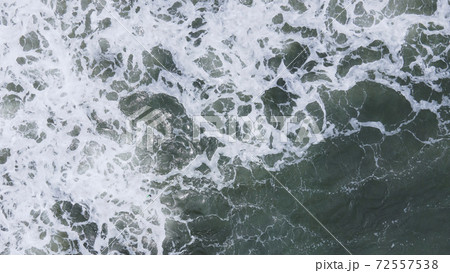 Beautiful scenic aerial landscape of ocean waves Beautiful scenic aerial landscape of ocean waves 72557538