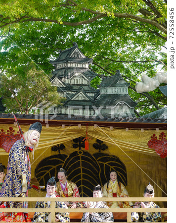 安曇野穂高神社　人形大飾り 72558456