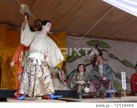 安曇野穂高神社　人形大飾り 72558469