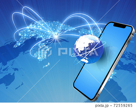 スマートフォン（ネットワーク） 72559265