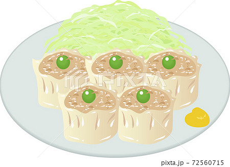 しゅうまいのイラスト素材