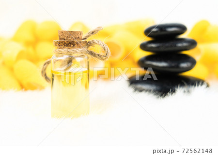 Silkworm cocoon with spa treatment oil Silkworm cocoon with spa treatment oil 72562148