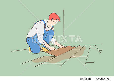 Repair, installation, renovation, carpentry, work, job concept 72562191