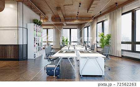 contemporary loft office 72562263